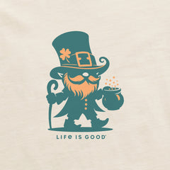 Men's Irish Leprechaun Short Sleeve Crusher Tee