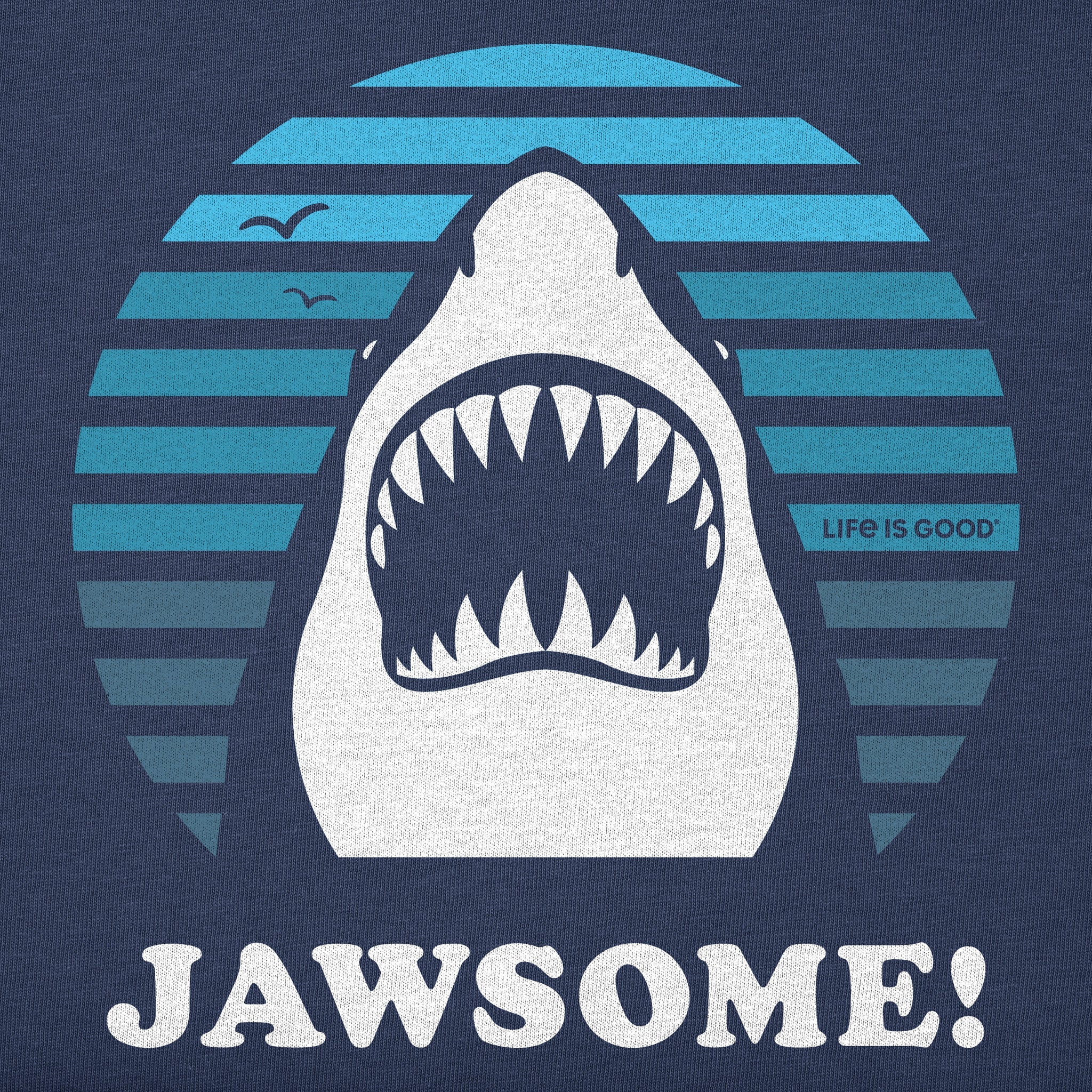 Kids Jawsome Short Sleeve Crusher Tee