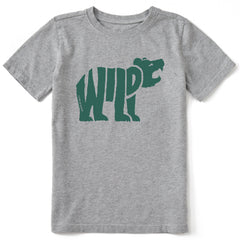 Kids WIld Bear Short Sleeve Crusher Tee