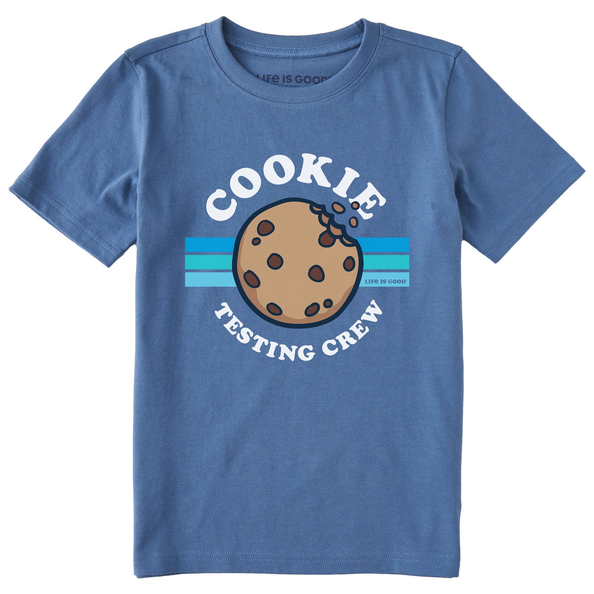 Kids Cookie Testing Crew Short Sleeve Crusher Tee