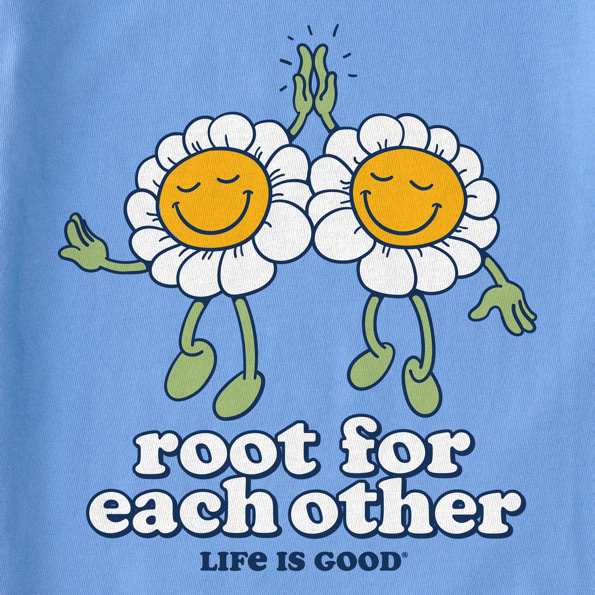 Kids Root for Each Other Short Sleeve Crusher Tee