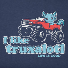 Kids I Like Truxalotl Short Sleeve Crusher Tee
