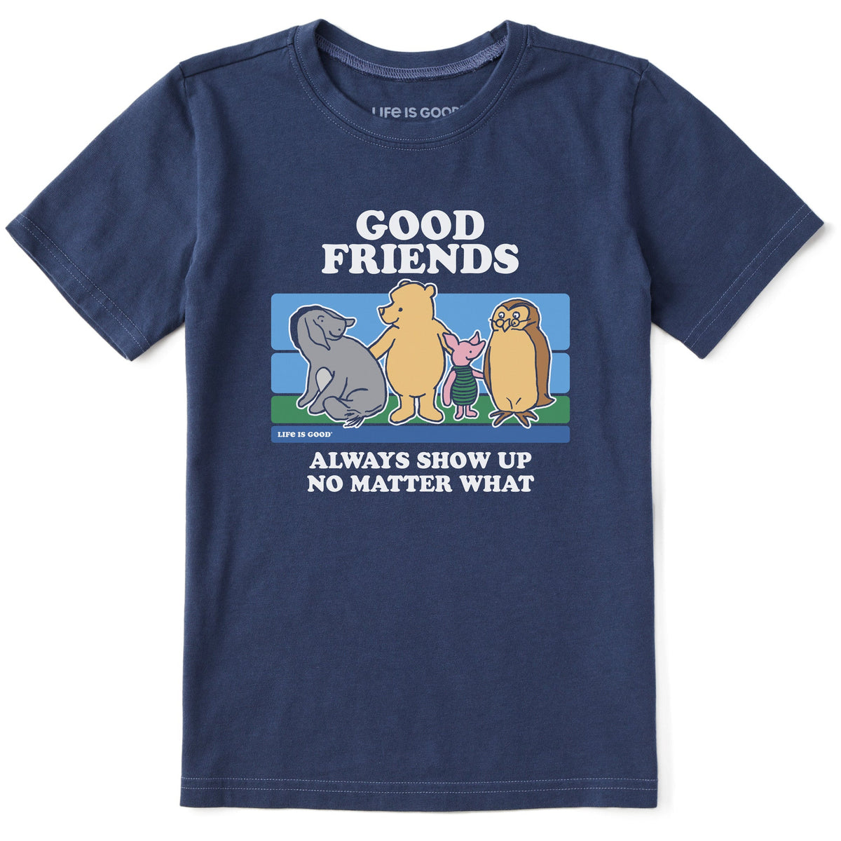 Kids Good Friends Winnie Short Sleeve Crusher Tee