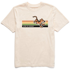Men's Tiger Stripes Short Sleeve Crusher Tee