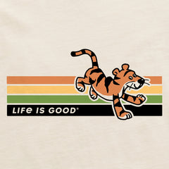 Men's Tiger Stripes Short Sleeve Crusher Tee