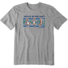 Men's Today is the Day Tiger Stripes Short Sleeve Tee