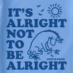 Women's Alright not to be Alright E Short Sleeve Crusher Boxy Tee