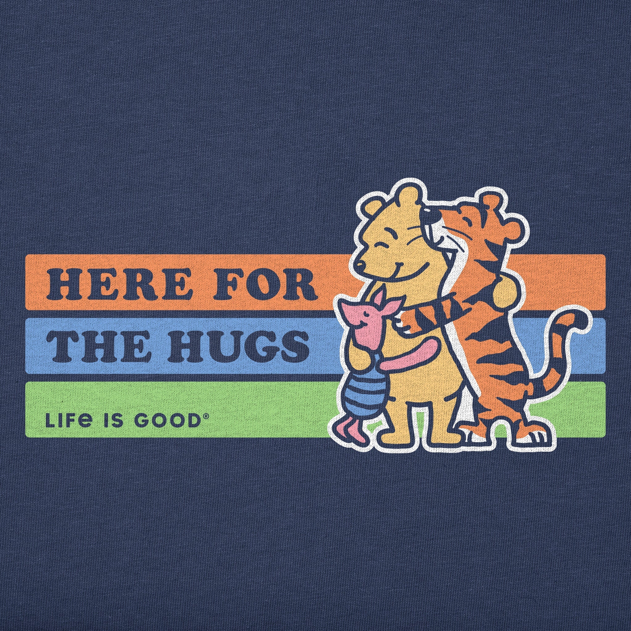 Women's Here for the Hugs Winnie & Friends Short Sleeve Tee