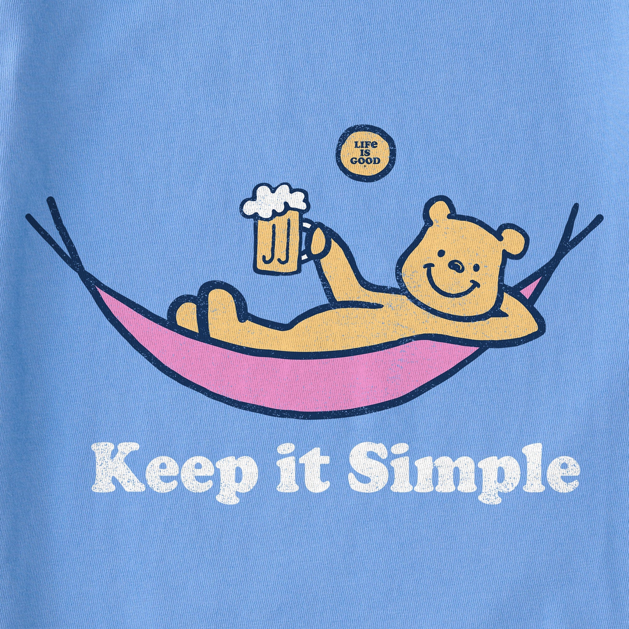 Women's Keep it Simple Winnie Hammock Short Sleeve Crusher Tee