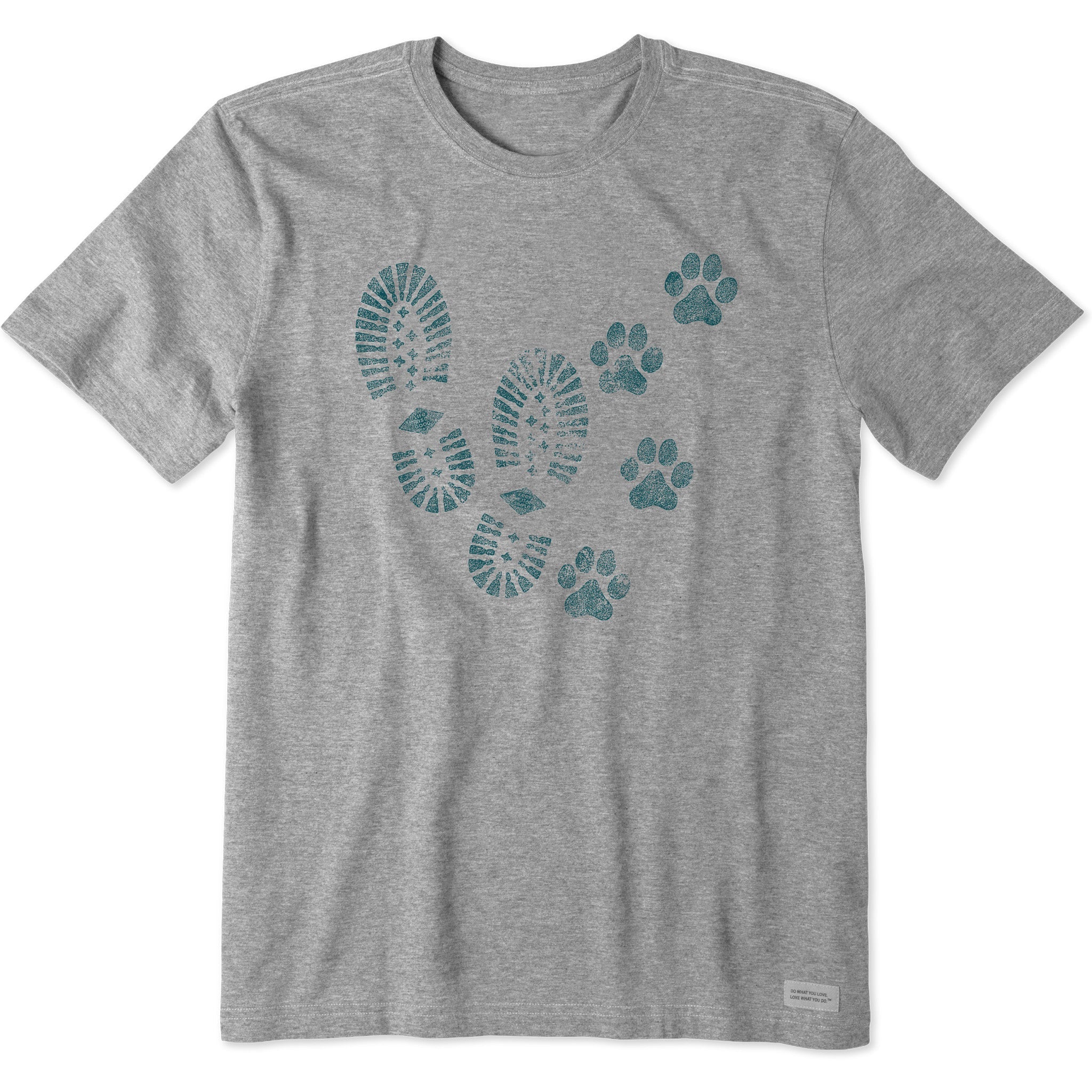 Men's Trails & Tails Short Sleeve Crusher Tee