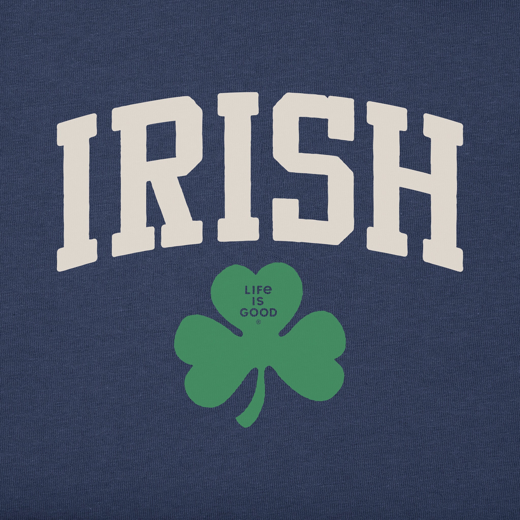 Men's Irish Clover Short Sleeve Crusher Tee
