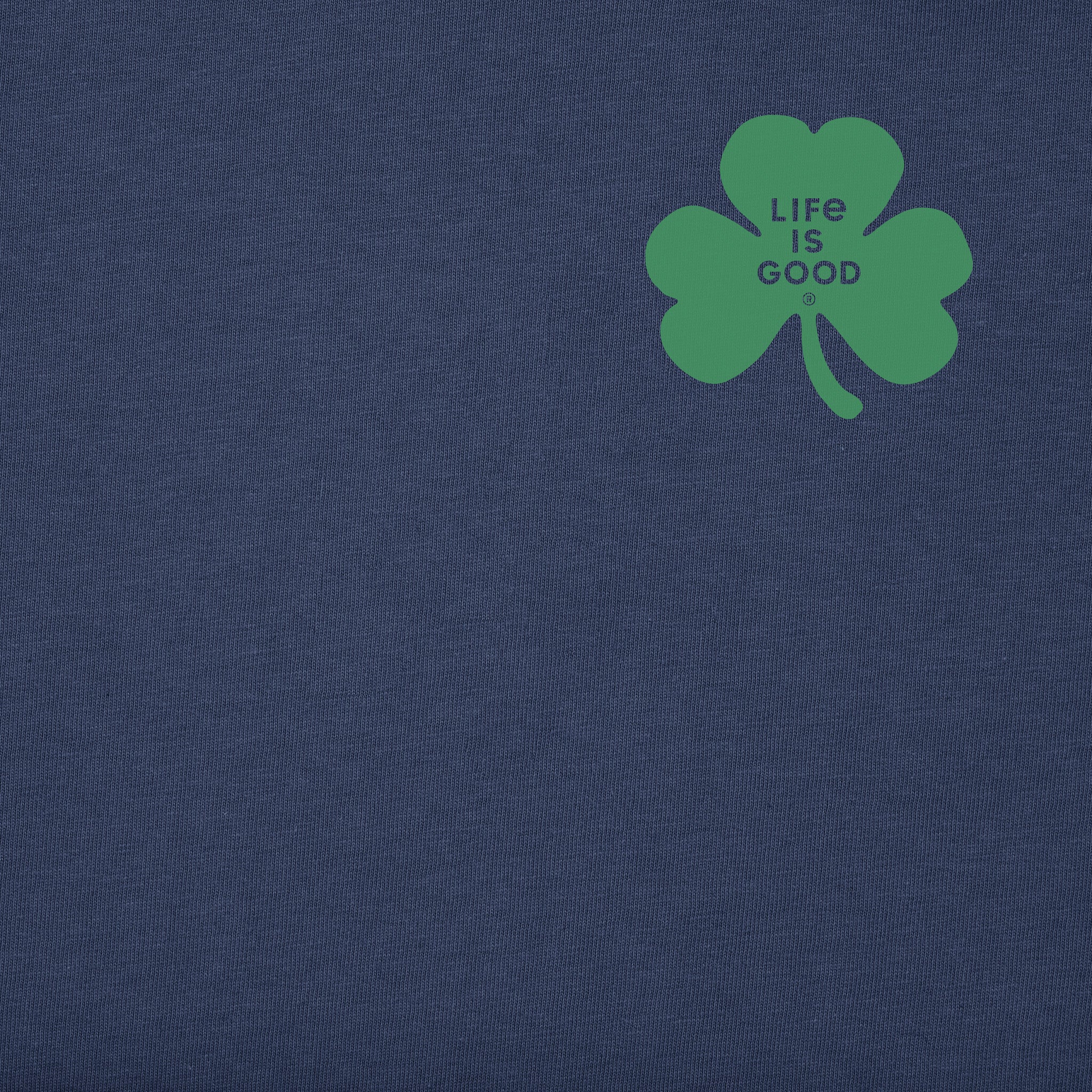 Women's Irish Clover Short Sleeve Crusher Tee