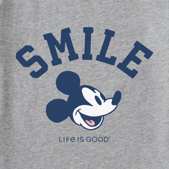 Smile Steamboat Willie Short Sleeve Toddler Crusher Tee