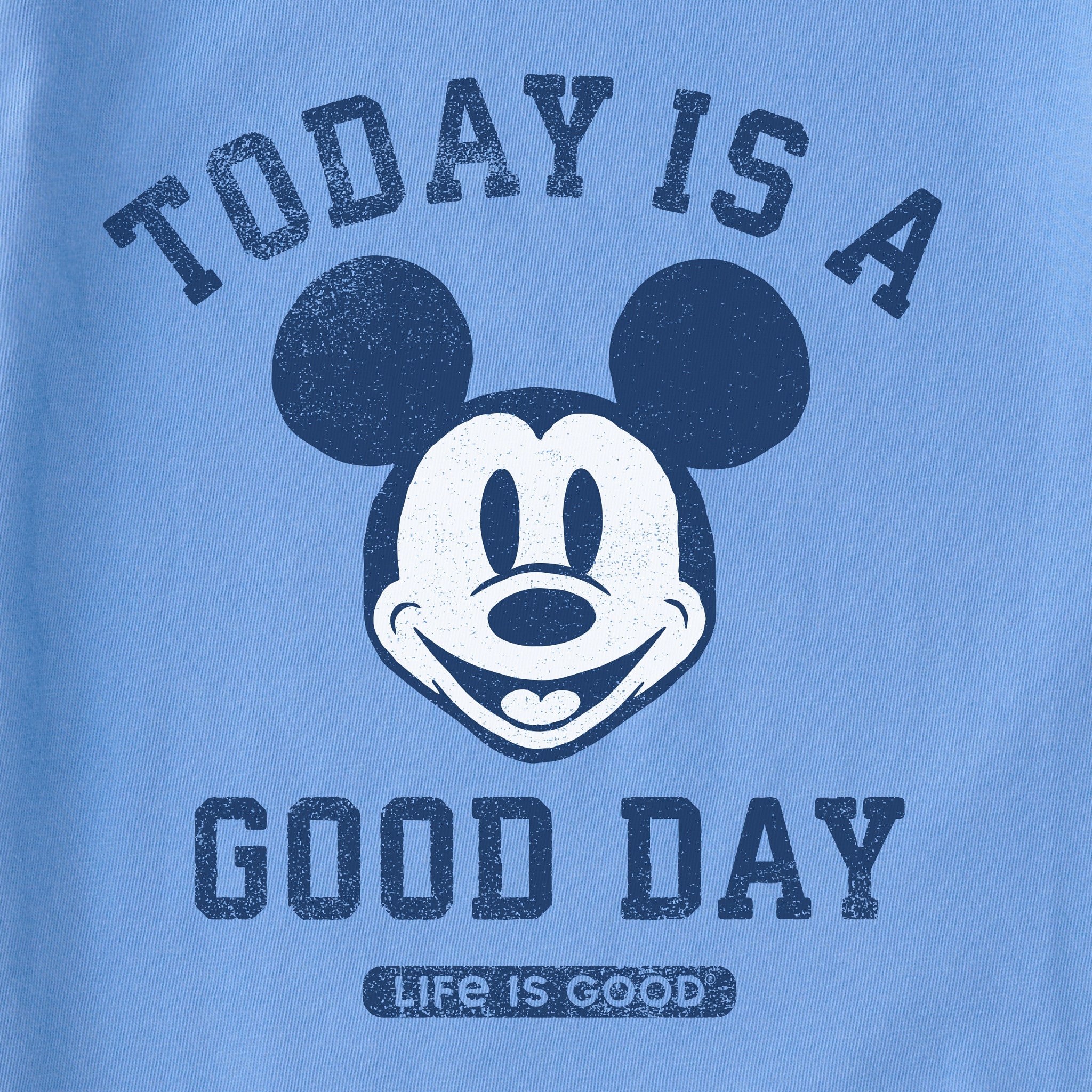 Toddler Steamboat Willie Good Day Short Sleeve Crusher Tee