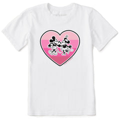 Kids Willie Heart Short Sleeve Crusher Tee