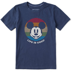 Kids Willie Stripes Circle Short Sleeve Crusher Tee