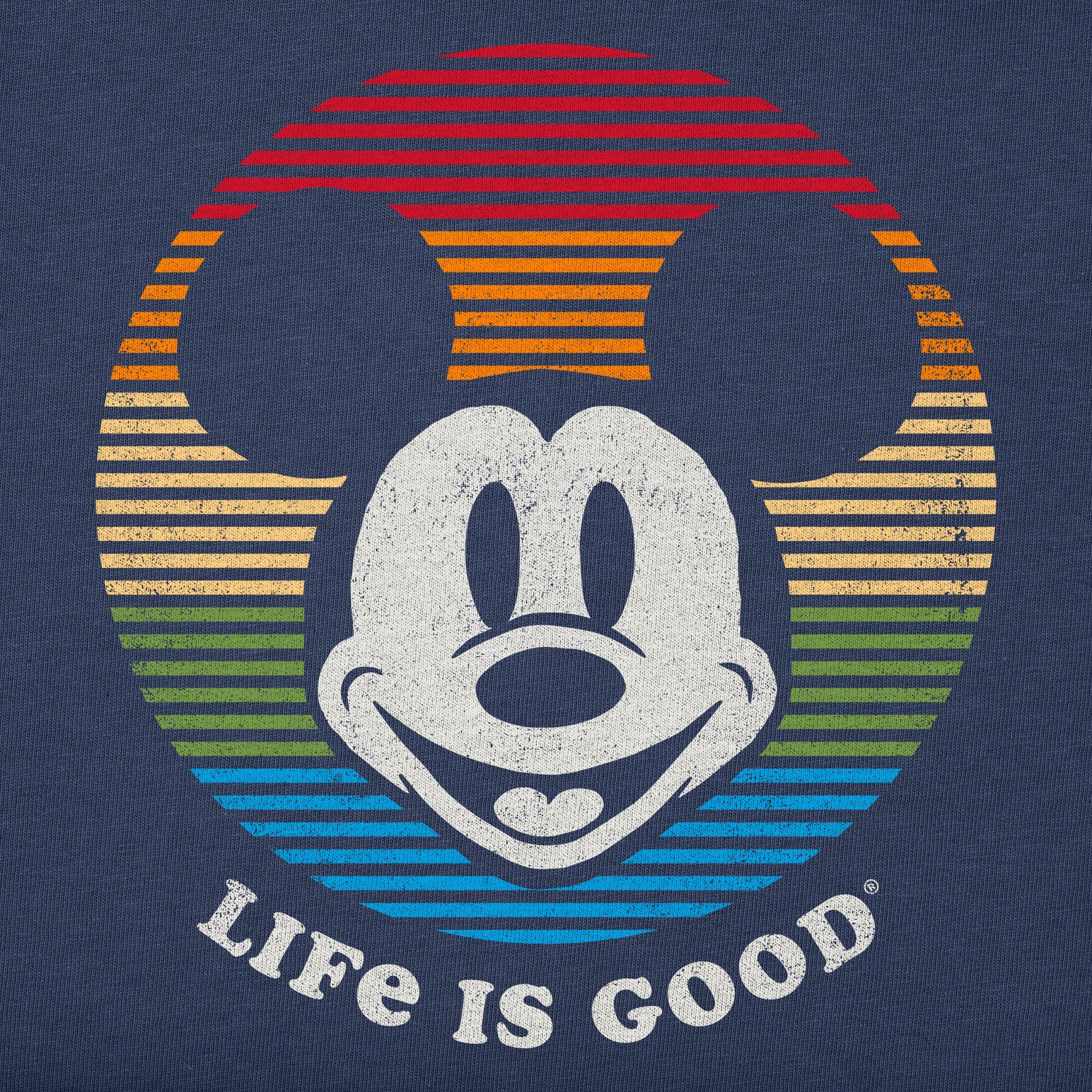 Kids Willie Stripes Circle Short Sleeve Crusher Tee