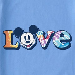 Kids Love Tie Dye Willie Short Sleeve Crusher Tee