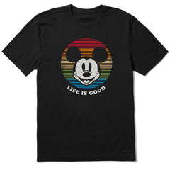 Men's Willie Stripes Circle Short Sleeve Tee