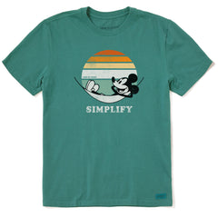 Men's Simplifiy Willie Hammock Short Sleeve Crusher Tee