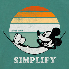Men's Simplifiy Willie Hammock Short Sleeve Crusher Tee