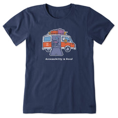 Women's Accessibility is Good Short Sleeve Tee