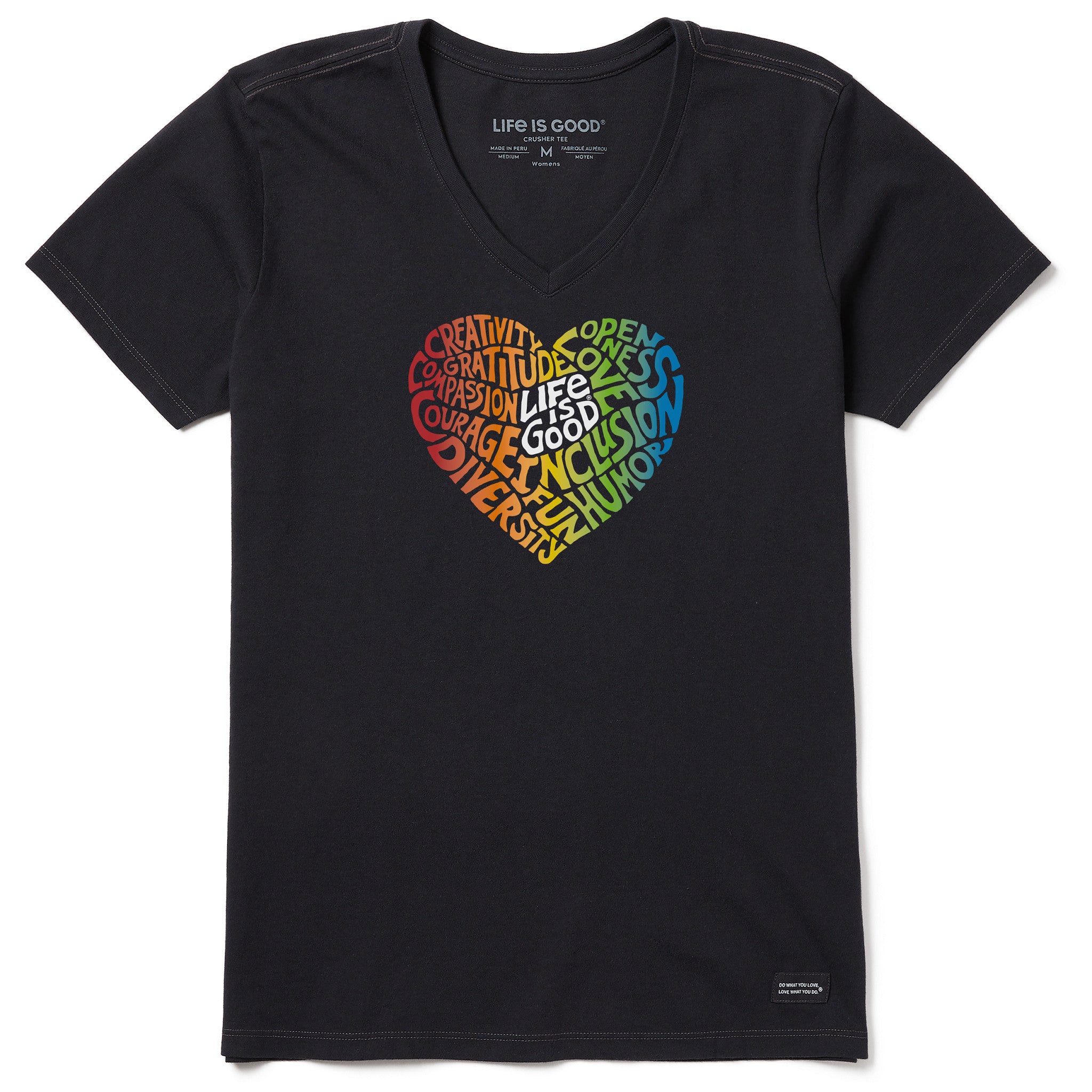 Women's Inclusion Superheart Short Sleeve Vee