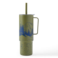 Adult Unisex LIG Great Outdoors Landscape 32 oz. Cup and Straw
