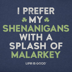 Men's Shenanigans with Malarkey Short Sleeve Crusher Tee