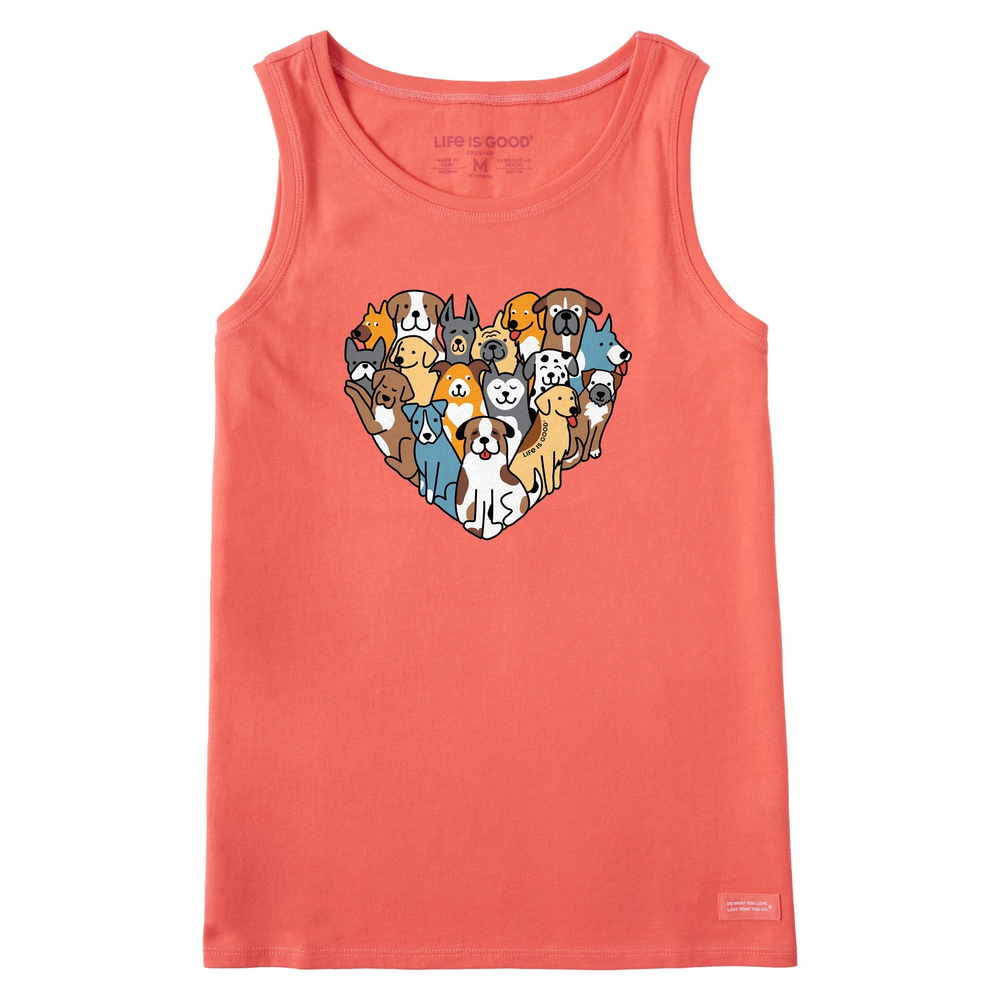 Women's Heart of Dogs Crusher Tank