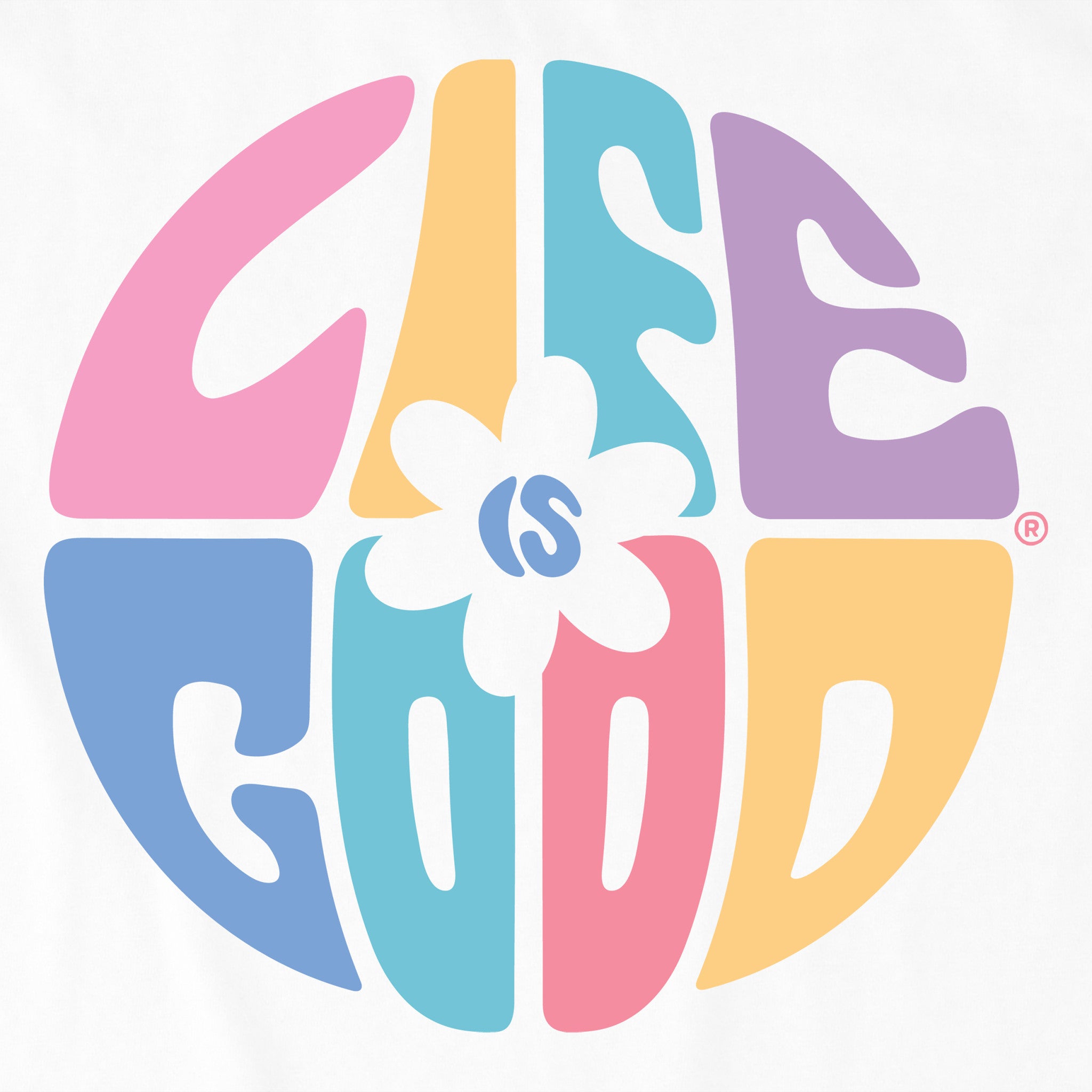 Women's Daisy Circle Psychedelic Crusher Tank