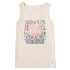 Women's Here Comes The Sun Hippie Crusher Tank