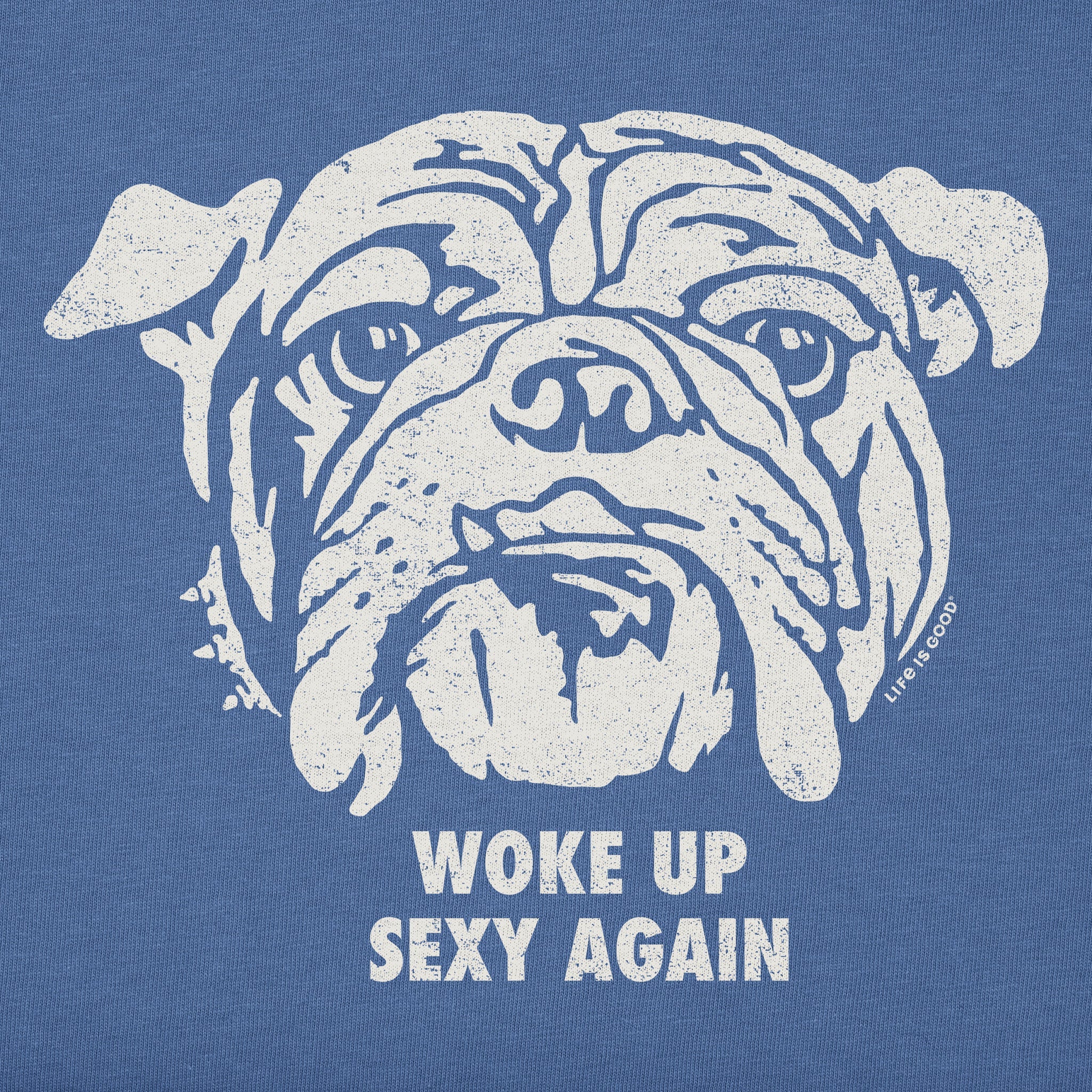 Men's High-Low Bulldog Short Sleeve Tee