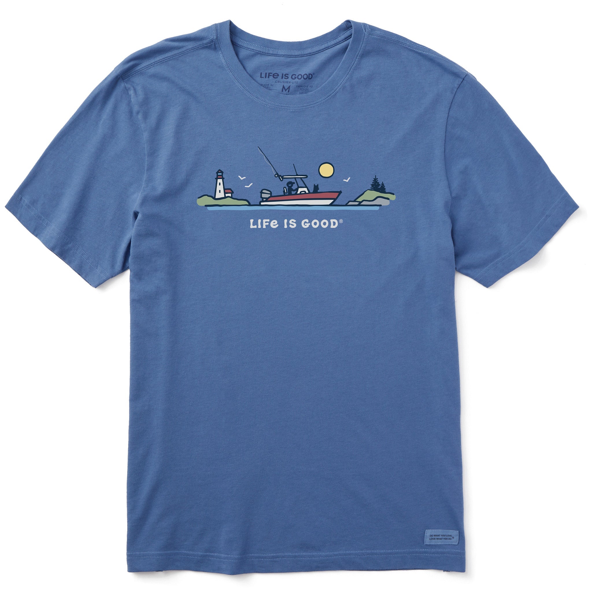 Men's Fishing Boat Vista Short Sleeve Tee