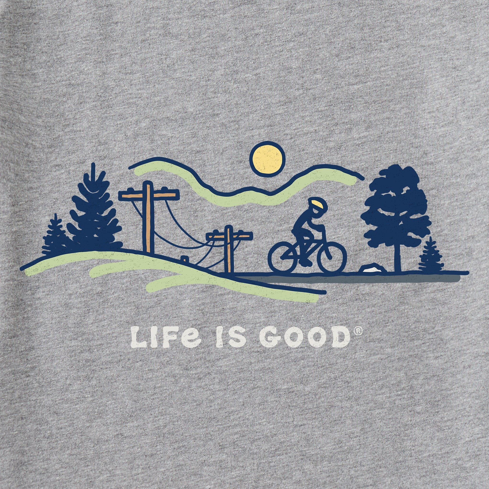 Men's Vintage Bike Vista Short Sleeve Tee