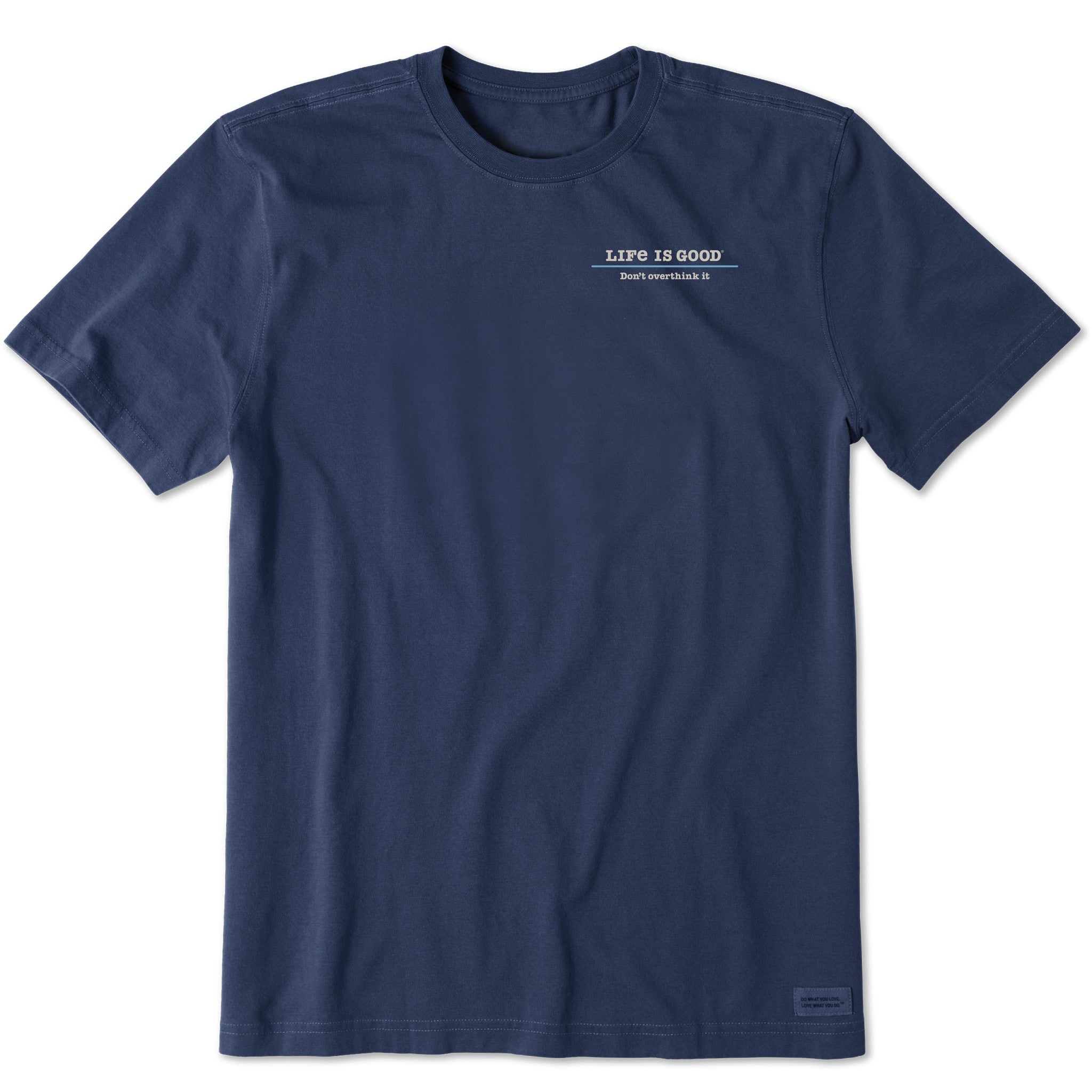 Men's Wordsmith Typewriter Overthink Short Sleeve Tee