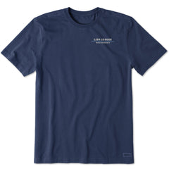 Men's Wordsmith Typewriter Overthink Short Sleeve Tee
