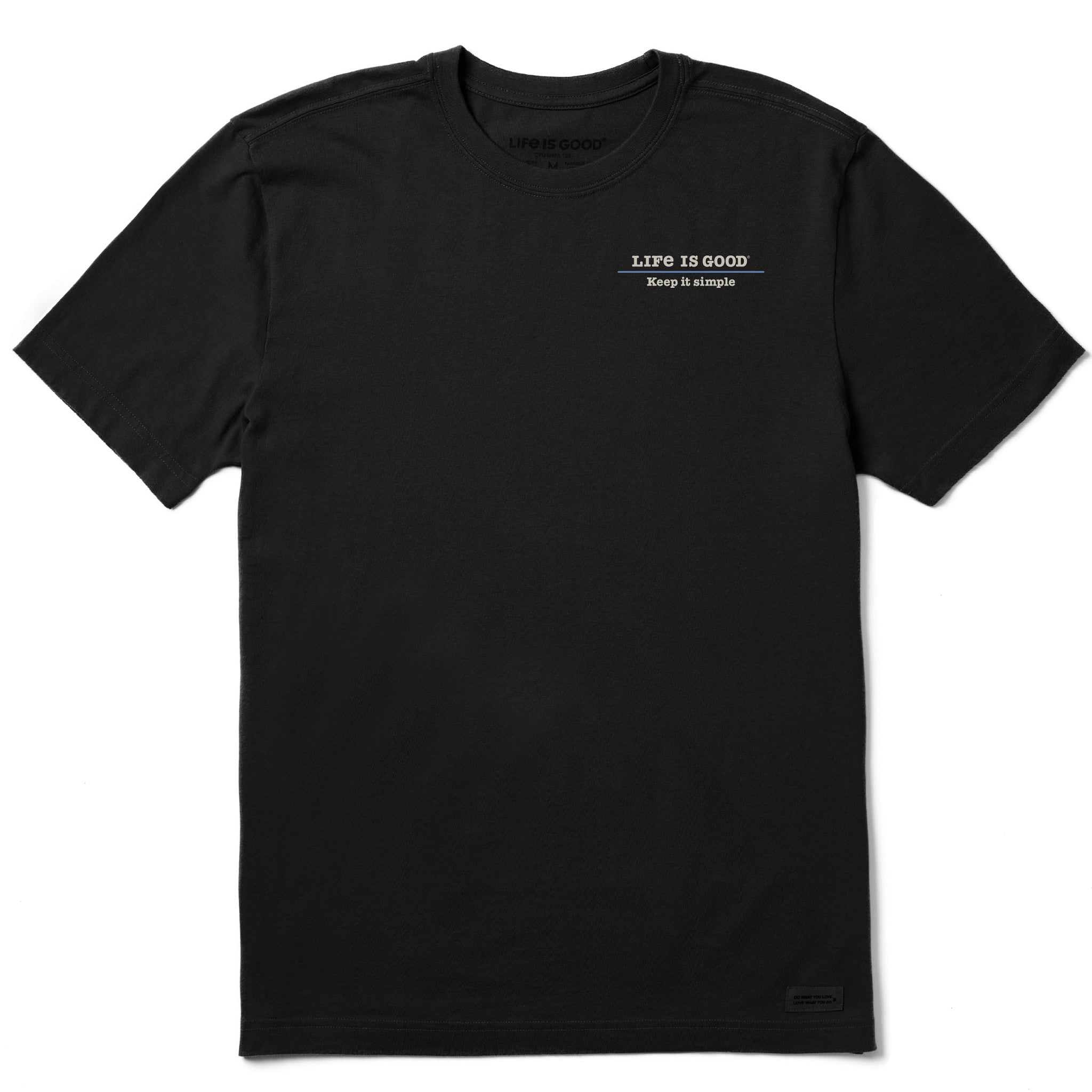 Men's Wordsmith Typewriter Keep it Simple Short Sleeve Tee