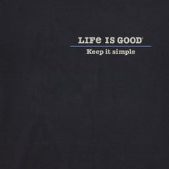 Men's Wordsmith Typewriter Keep it Simple Short Sleeve Tee