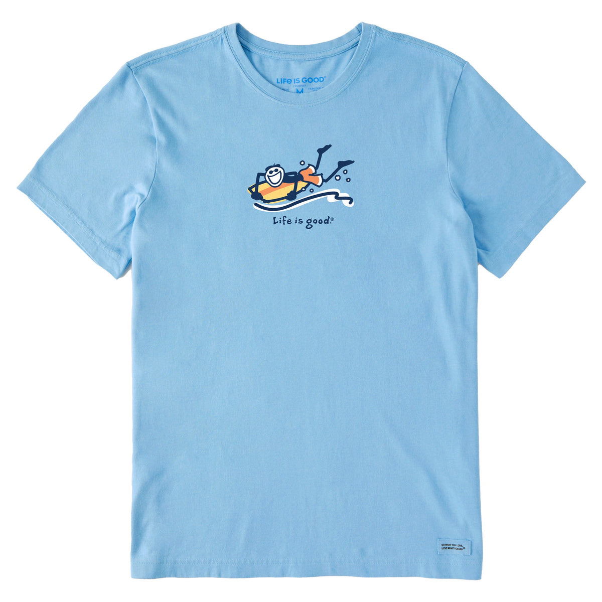 Men's Jake Boogie Board Short Sleeve Crusher Tee