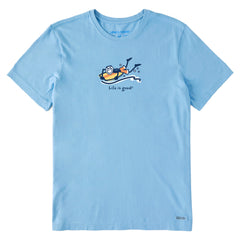 Men's Jake Boogie Board Short Sleeve Crusher Tee