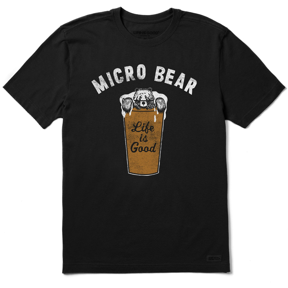 Men's Micro Bear Short Sleeve Crusher Tee