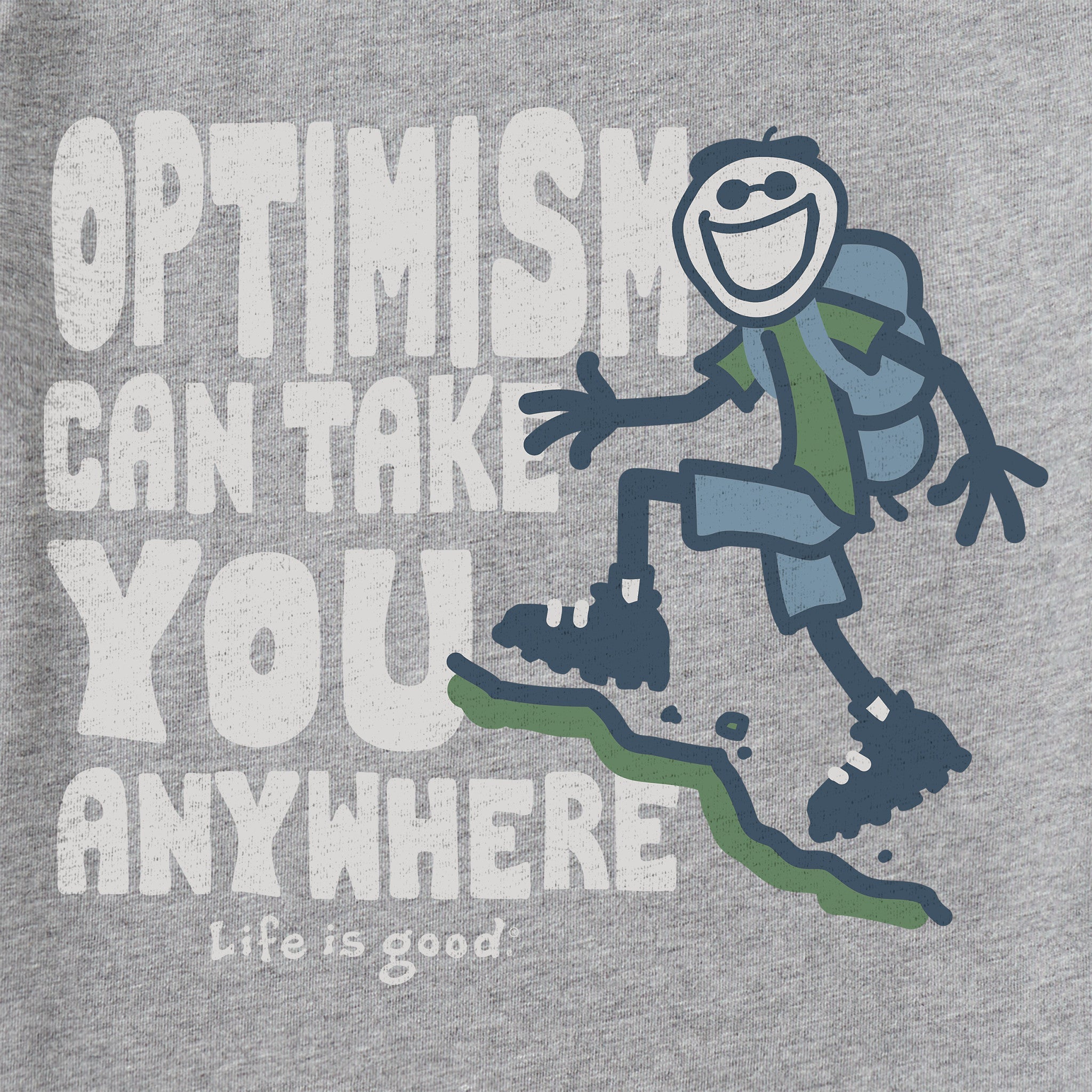 Men's Optimism Jake Short Sleeve Crusher Tee