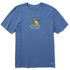 Men's Rocket Who's Your Caddy Golf Short Sleeve Tee