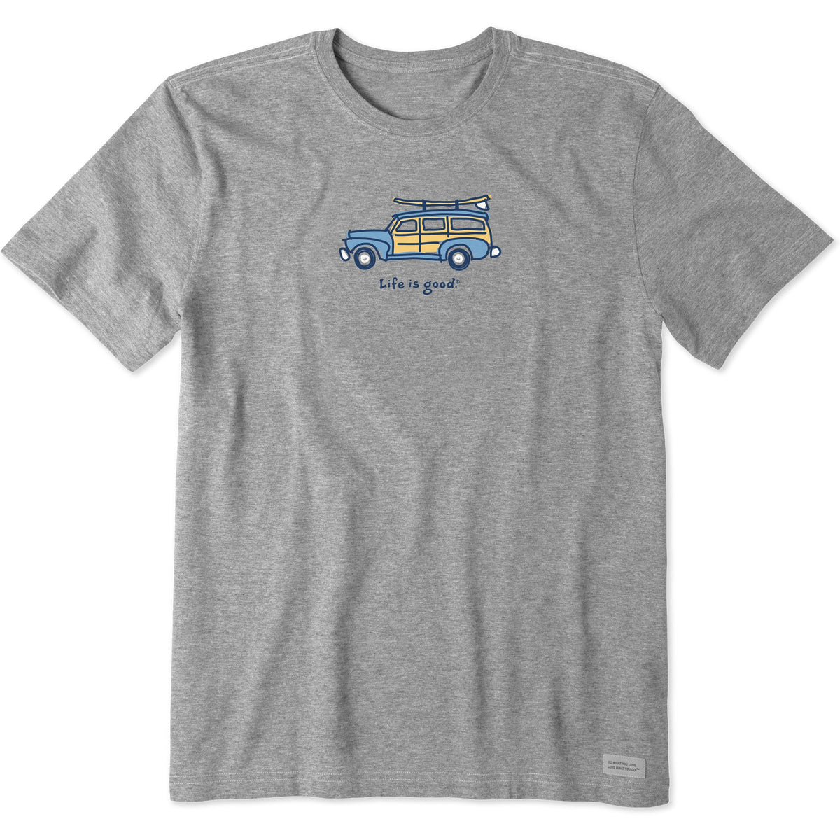 Men's Wagon with Surfboard Short Sleeve Crusher Tee