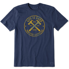 Men's Work With Your Hands Hammers Short Sleeve Crusher Tee