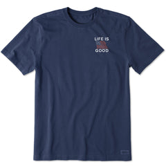 Men's Flag LIG Short Sleeve Crusher Tee