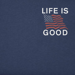 Men's Flag LIG Short Sleeve Crusher Tee