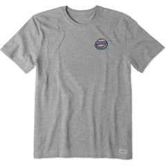 Men's Optimist Bottlecap Short Sleeve Crusher Tee