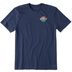 Men's Sun and Water LIG Script Short Sleeve Crusher Tee